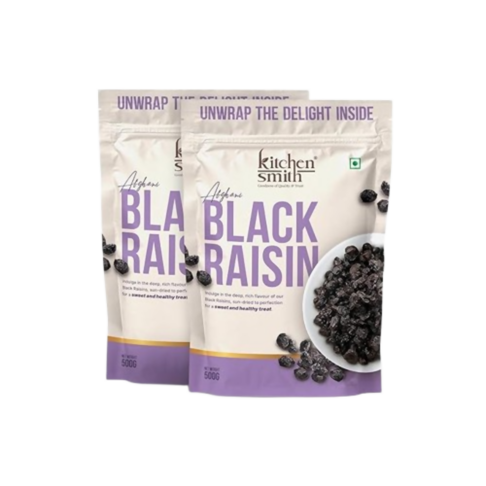 Kitchen Smith Afghani Seedless Black Raisin | Grocsy