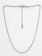 NVR Women's Set of 3 Silver-Toned German Silver Oxidised Chain | Grocsy
