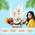 Rajasthan Herbals Coconut Milk Multi Vitamin & Peptide Conditioner | Grocsy