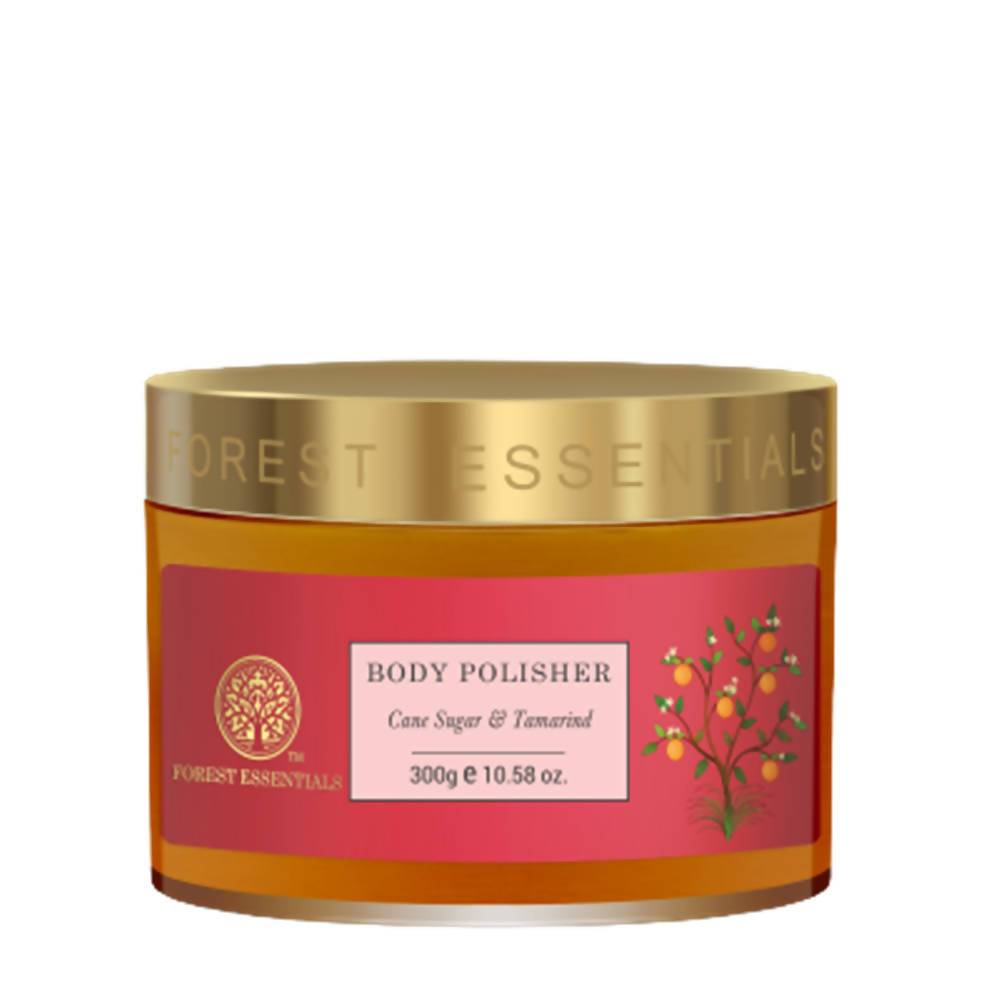 Forest Essentials Body Polisher Cane Sugar & Tamarind-300gm | Grocsy