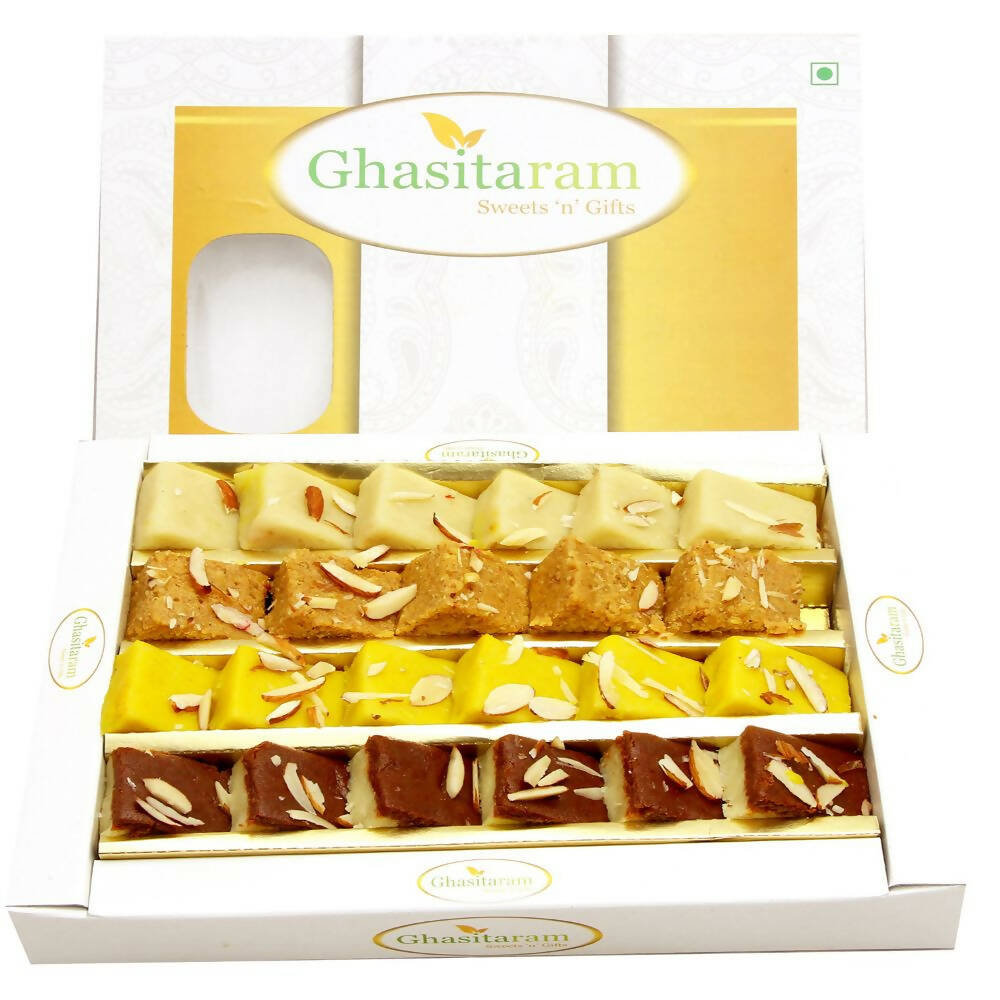 Ghasitaram Assorted Mawa Barfis | Grocsy