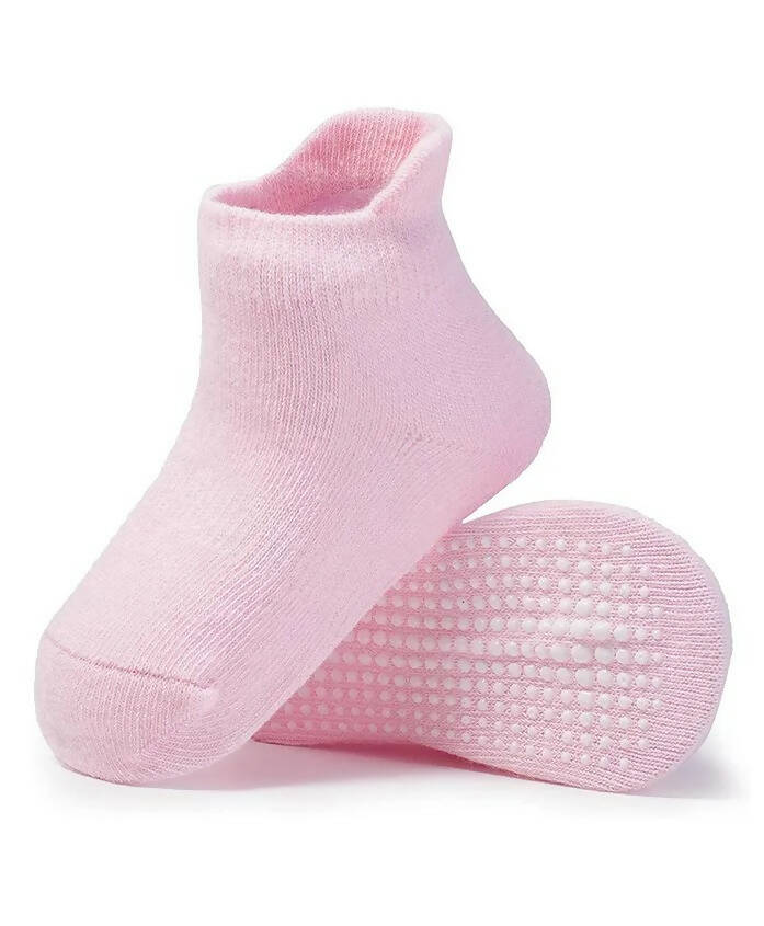 AHC Baby Boy's & Baby Girl's Ankle Length Anti Slip Socks | Grocsy