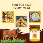 Aayug Organics A2 Gir Cow Ghee | Traditional Bilona Method A2 Cow Ghee | Grassfed, Pure and Healthy Gir Cow Ghee