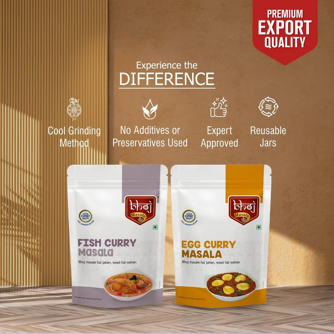 Bhoj Masale Fish Curry And Egg Curry Masala Powder | Grocsy