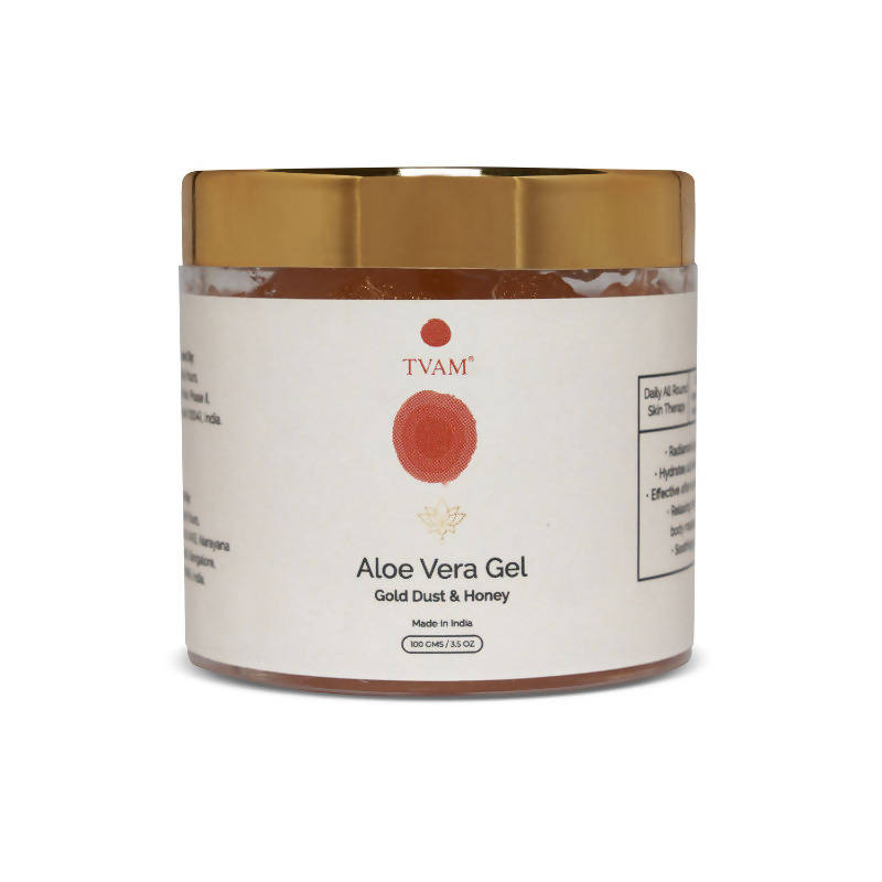 Tvam Gold Dust & Honey Aloe Vera Gel | Grocsy