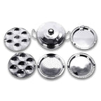Sumeet Stainless Steel Kadhai Set with Lid and 5 Plates | Grocsy