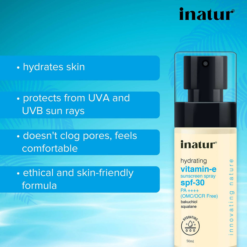 Inatur Vitamin E Sun Spray SPF 30 | Grocsy