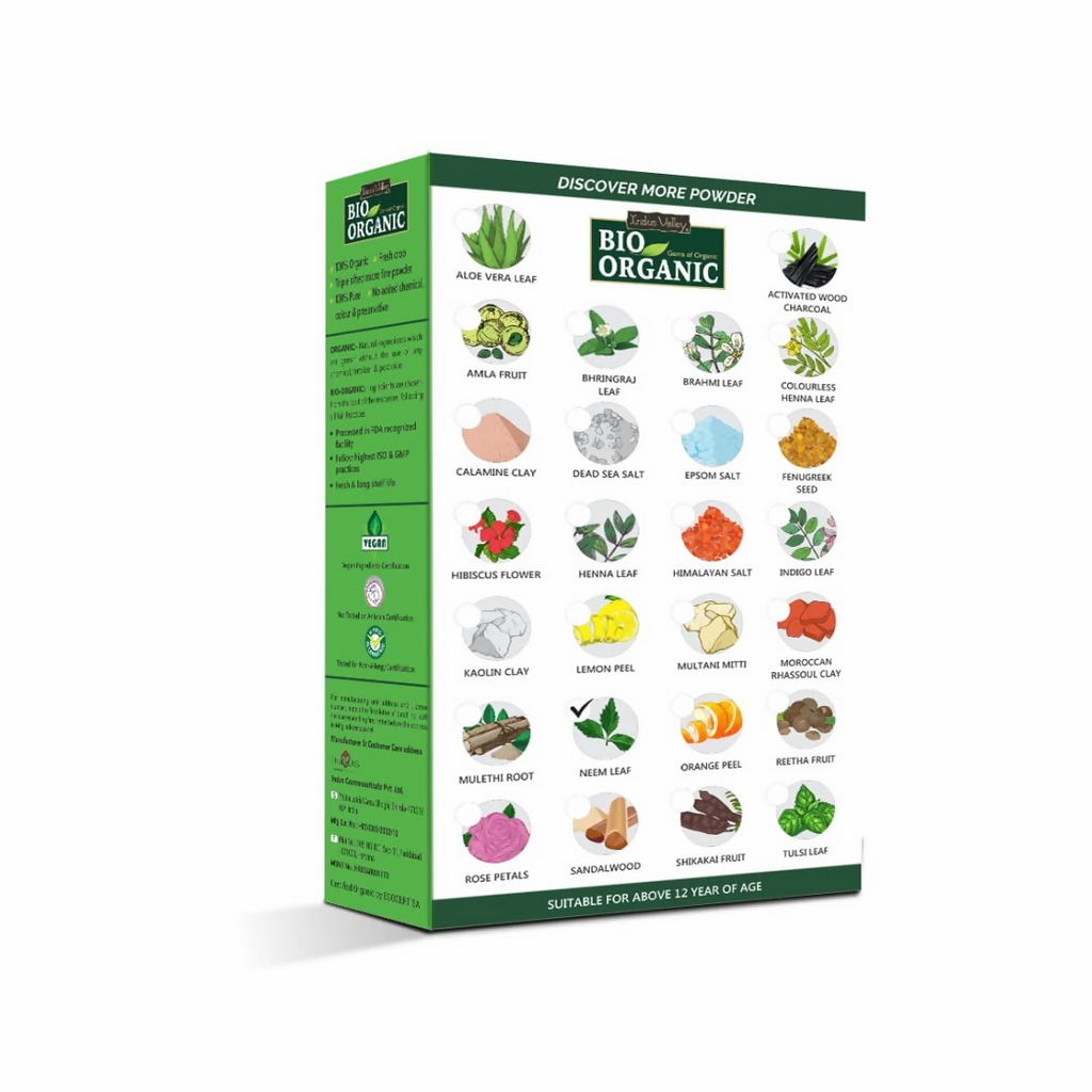 Indus Valley Bio Organic Neem Powder | Grocsy