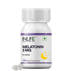 Inlife Melatonin 3mg Tablets to Promotes Sleep and Relaxation | Grocsy