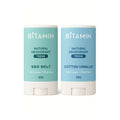 Bitamin Natural Deodorant Cotton Vanilla, Sea Salt Teens | Grocsy