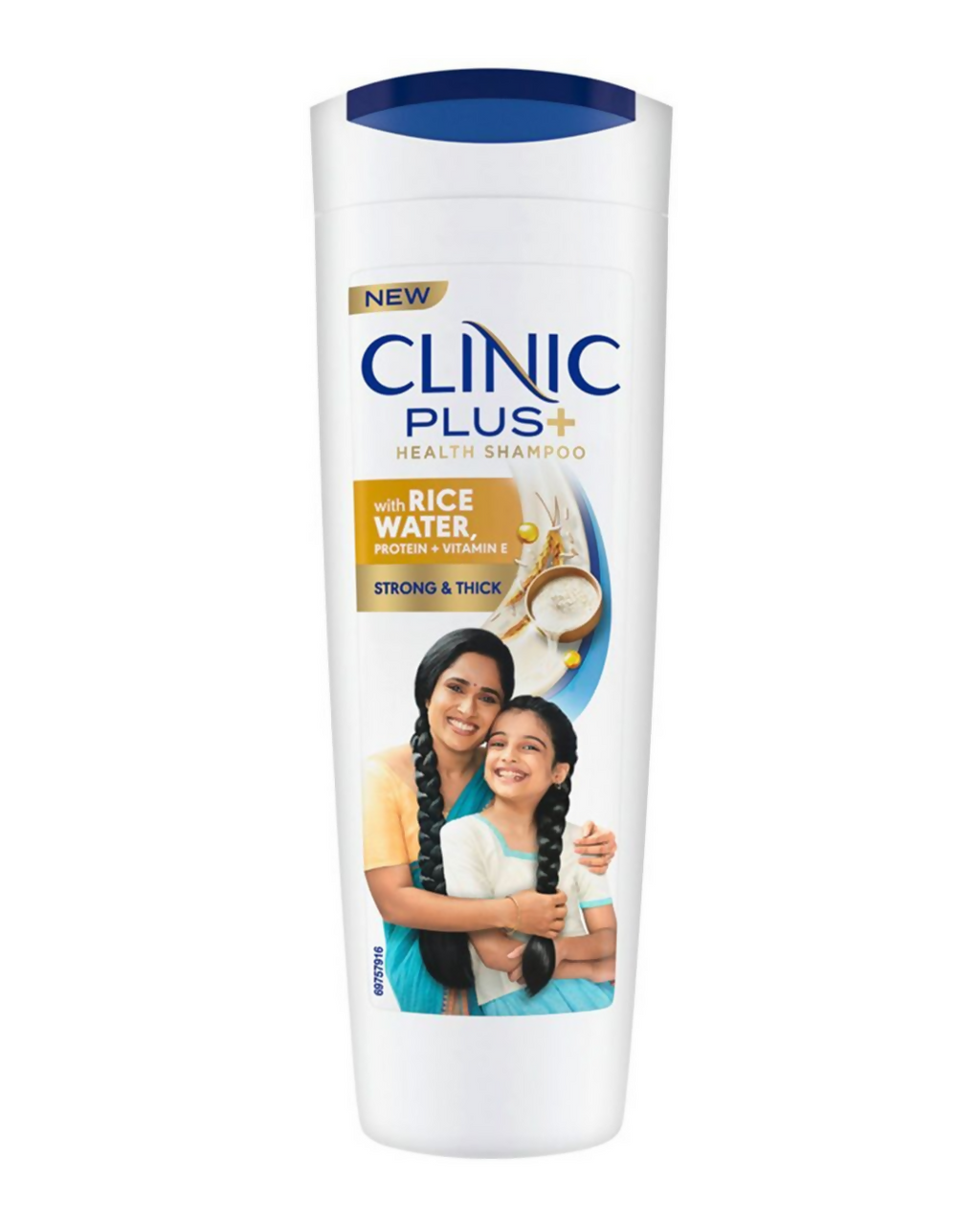 Clinic Plus With Rice Water Protein + Vitamin-E Strong & Thick Shampoo | Grocsy