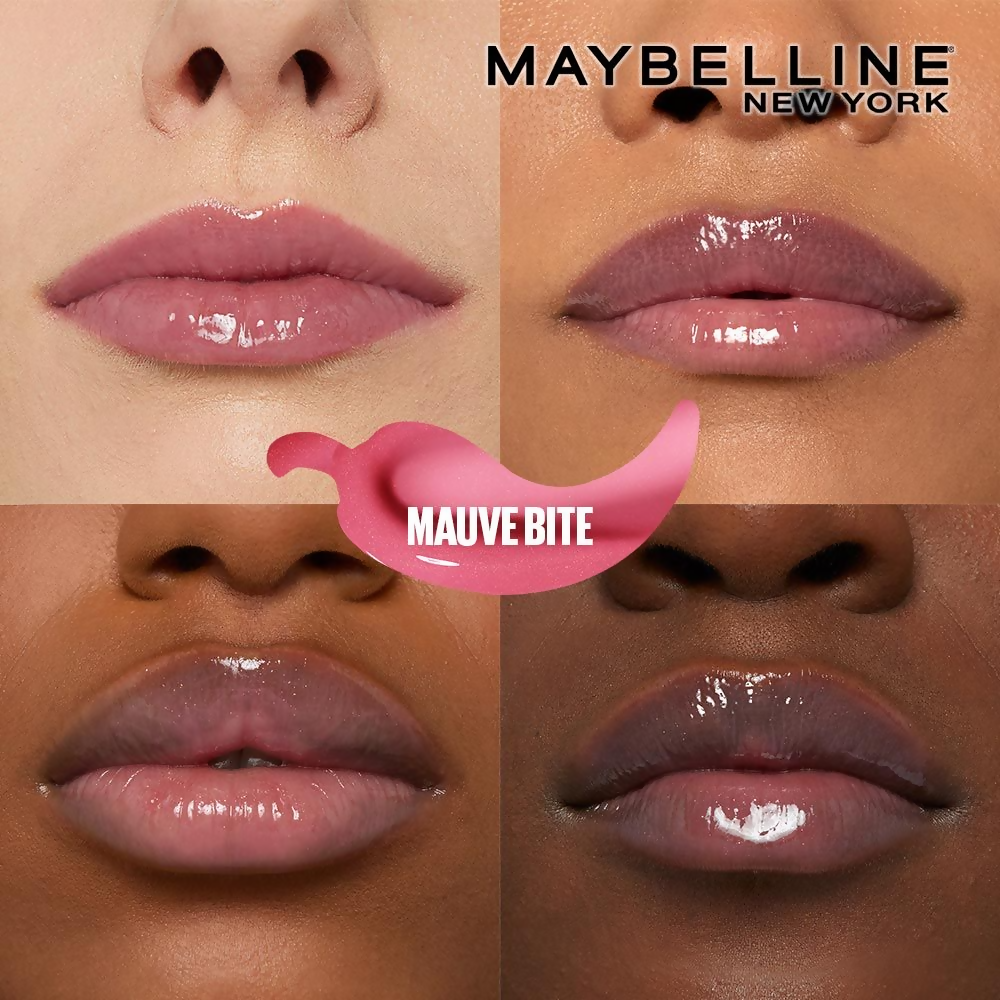 Maybelline New York Lifter Plump - Plumping Lip Gloss - Mauve Bite | Grocsy