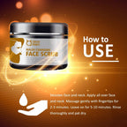Qraa Men Haldi Chandan Face Scrub | Grocsy