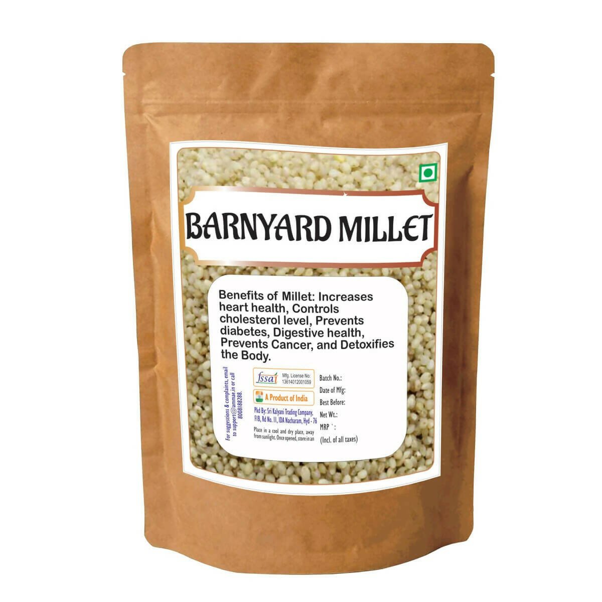 Ammae Barnyard Millet | Grocsy