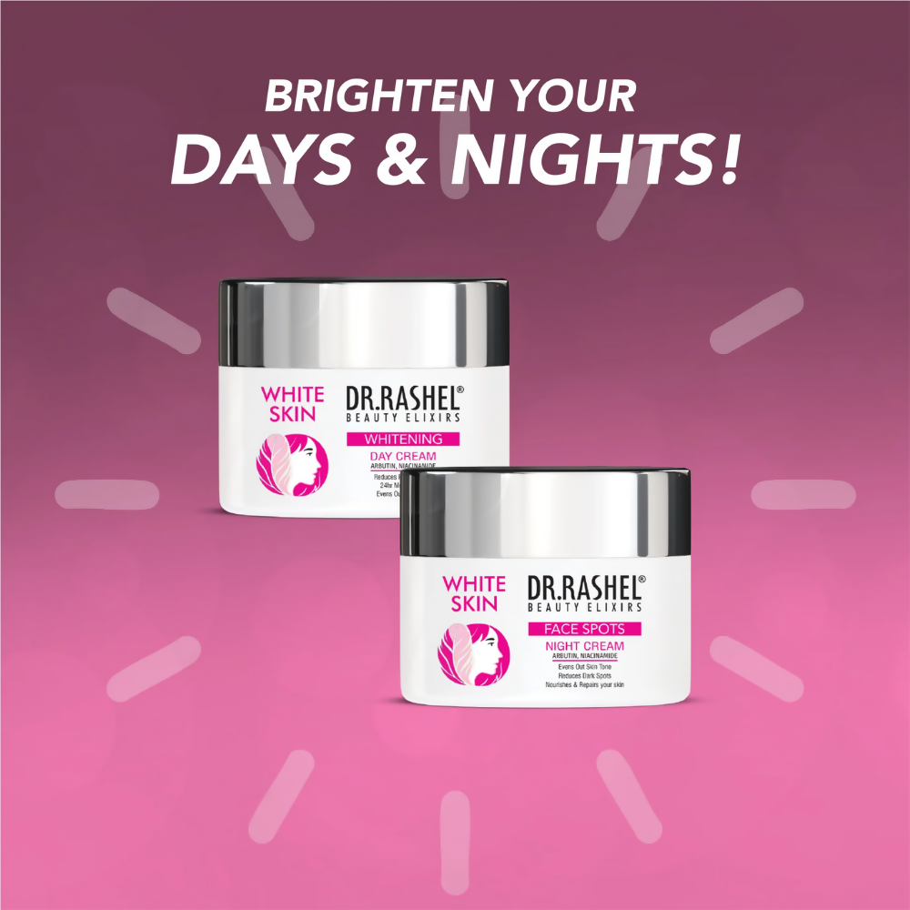 Dr.Rashel White Skin Day & Night Cream Combo | Grocsy