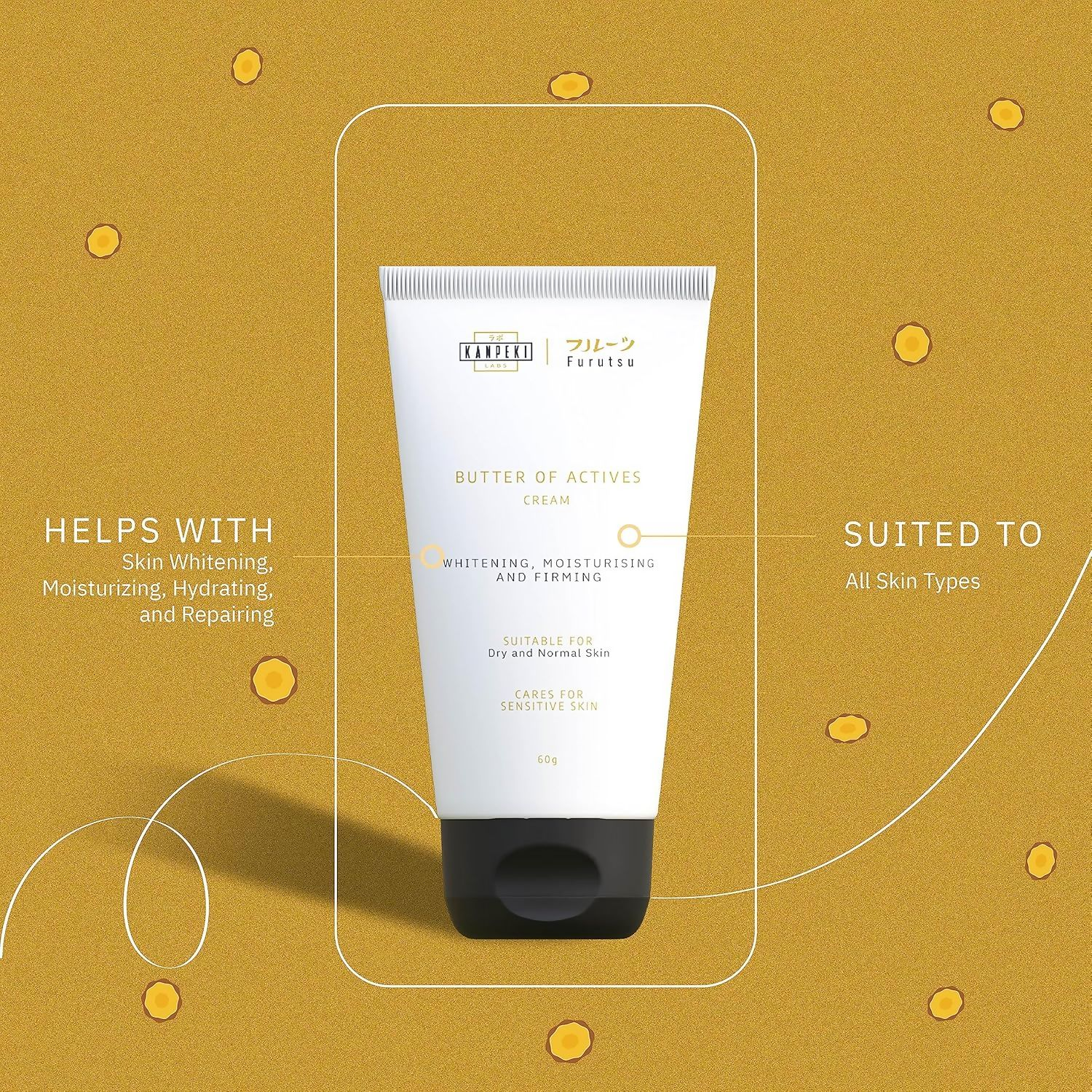 Kanpeki Butter Of Actives Facial Cream | Grocsy