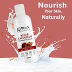 Globus Naturals Kesar Chandan Moisturizing Body Lotion For Silky Soft, Smooth, Radiant Skin, All Skin Types | Grocsy