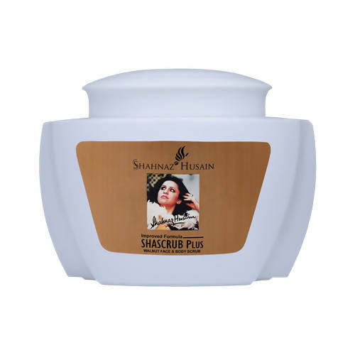 Shahnaz Husain Shascrub Plus Walnut Face And Body Scrub | Grocsy