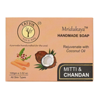 Tatvik Ayurveda Mridukaya Hand Made Soap (Mitti & Chandan) | Grocsy