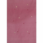 A R Silk Women's Stone Work Orgenza Cotton Mehroon Dupattas and Chunnis | Grocsy