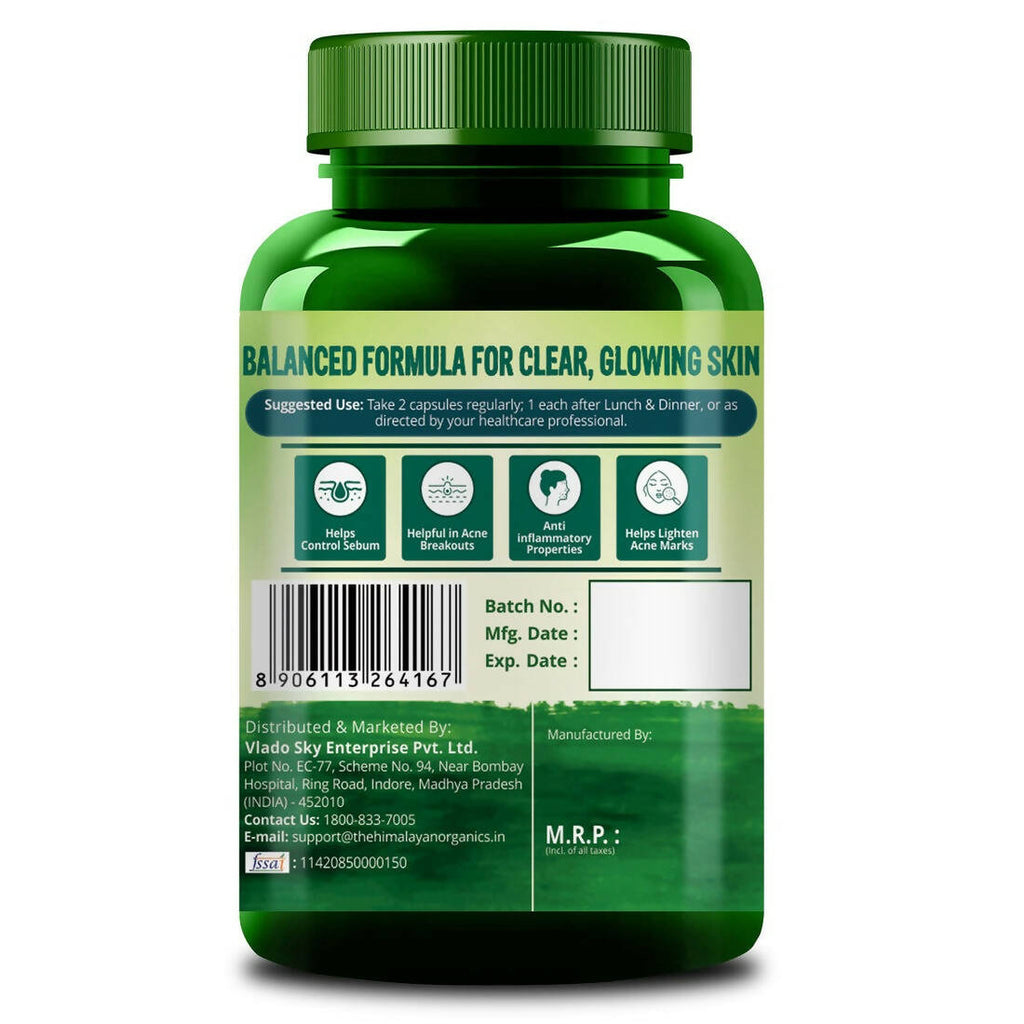 Himalayan Organics Anti Acne Capsules | Grocsy