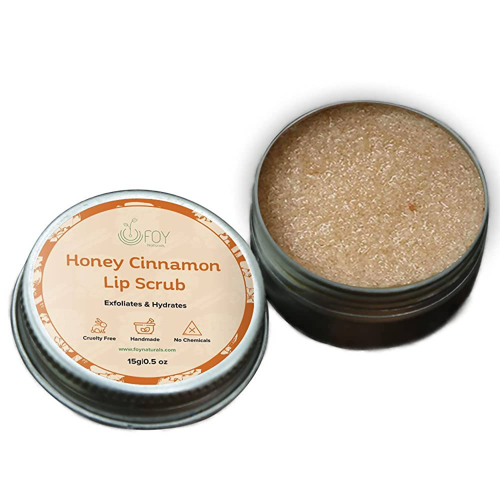 FOY Naturals Cinnamon Lip Scrub | Grocsy