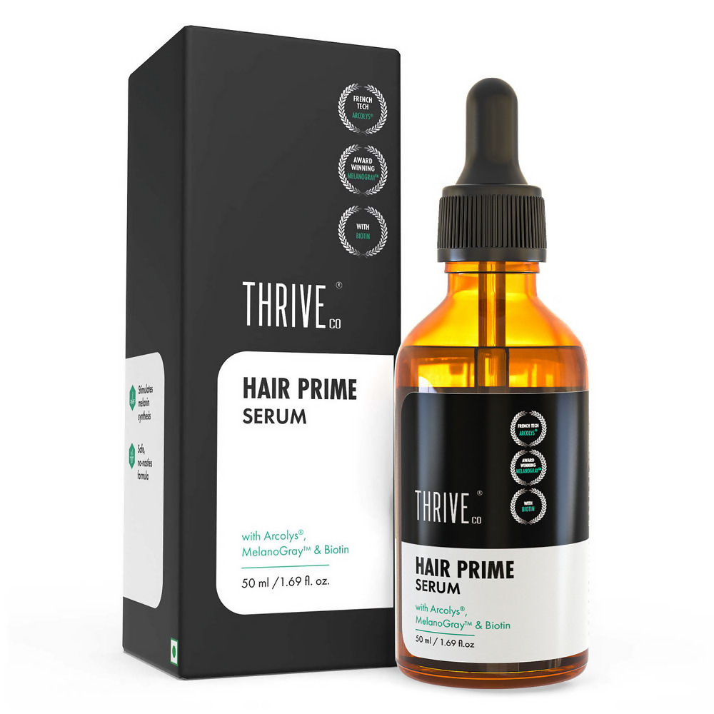 ThriveCo AntiGreying Hair Prime Serum - Reverses Premature Greying Colour | Grocsy