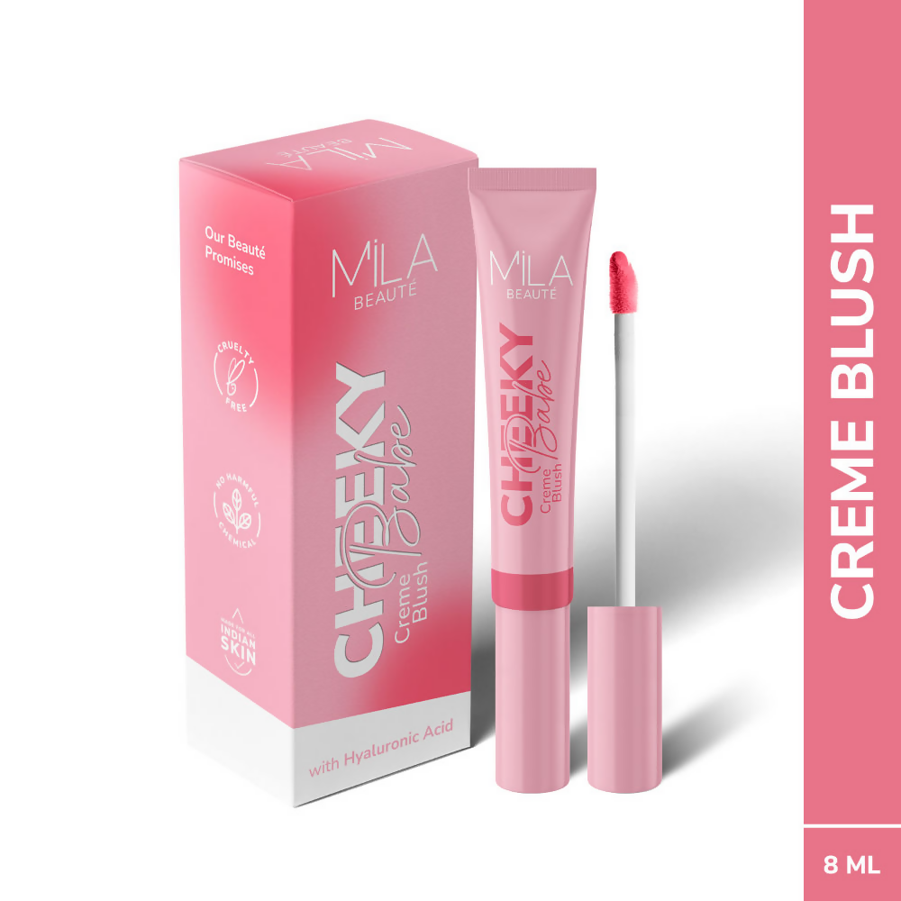 Mila Beaute Cheeky Babe Cream Blush - Naked Pink | Grocsy