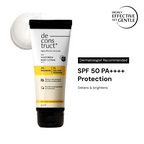 Deconstruct Detan Sunscreen Body Lotion, SPF 50 PA++++, Brightens & Protects | Grocsy