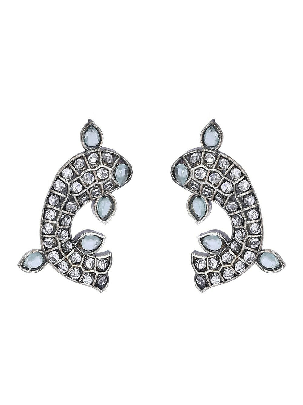 Joban Fashion Women Handcrafted Dual Tone Set Of Necklace & Earrings | Grocsy