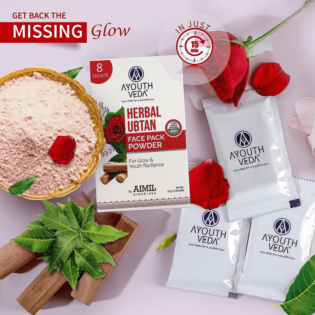 Ayouthveda Herbal Ubtan Face Pack Powder | Grocsy