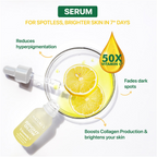 Nature's Essence Bright Glow Vitamin C Serum | Grocsy