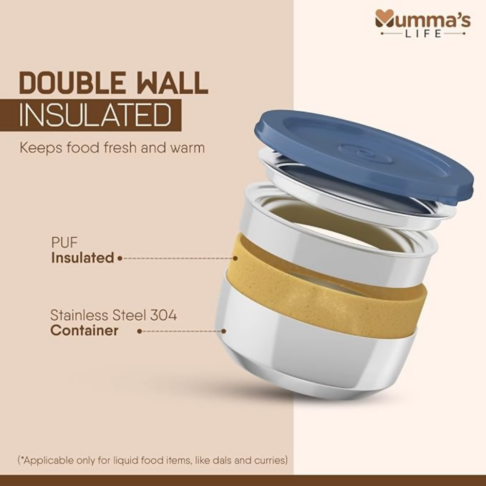 Mumma's LIFE Stainless Steel Vacuum Insulated Lunch Box | Grocsy