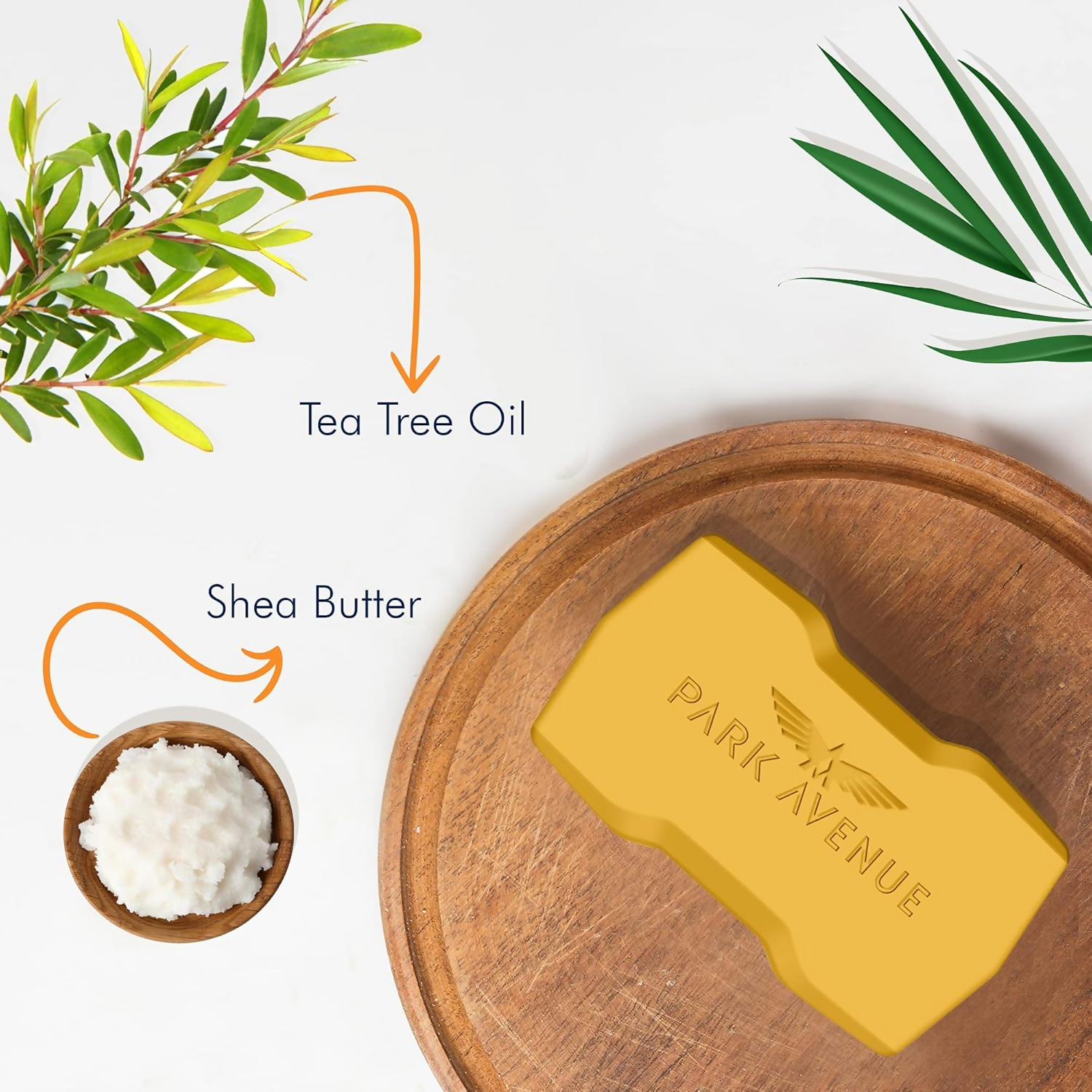 Park Avenue Premium Men’s Soap Good Morning Tea Tree Oil + Shea Butter | Grocsy