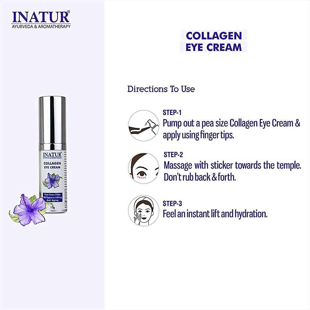 Inatur Collagen Eye Cream | Grocsy