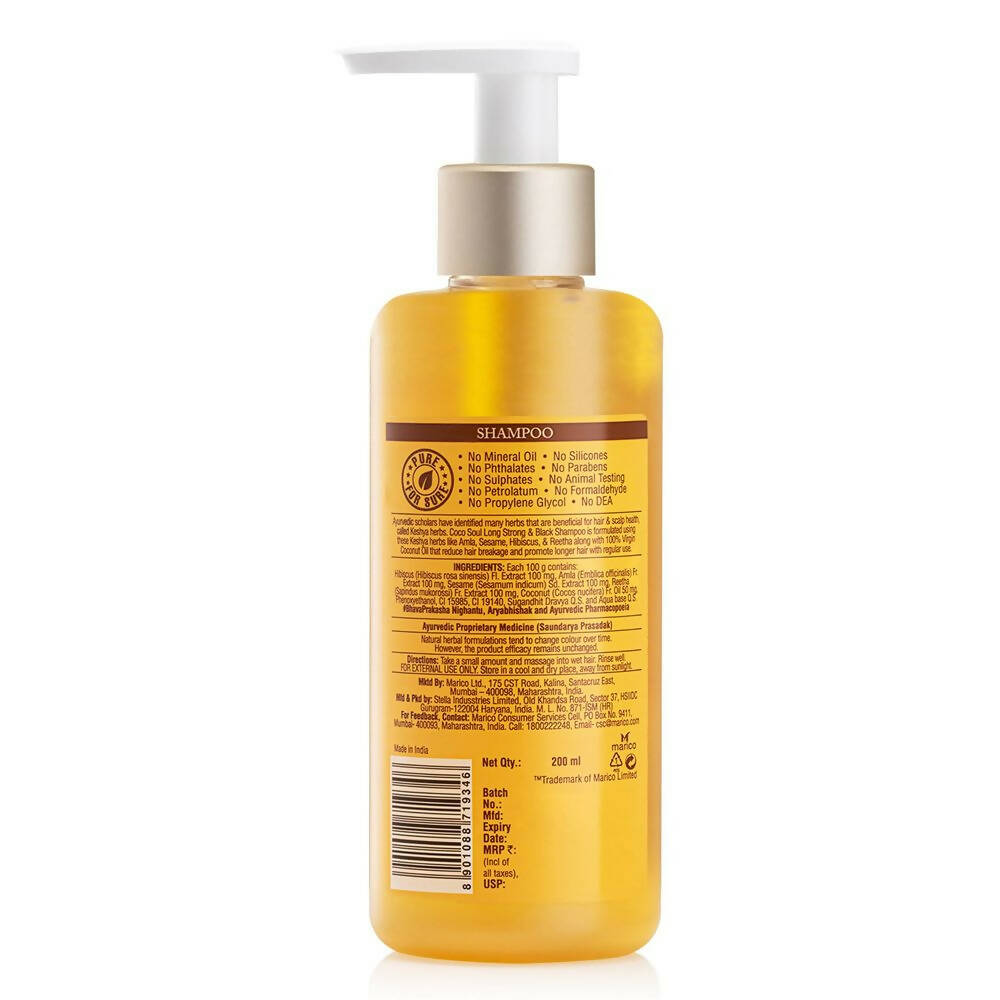 Coco Soul Long, Strong & Black Shampoo | Grocsy