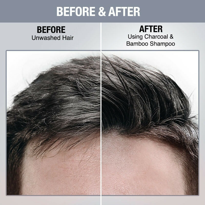 Nykaa Naturals Scalp Purifying -Free Shampoo With Charcoal, Bamboo & Neem | Grocsy