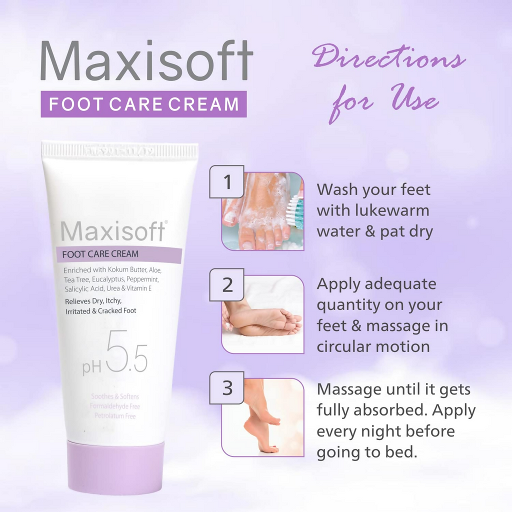 Maxisoft Foot Care Cream | Grocsy