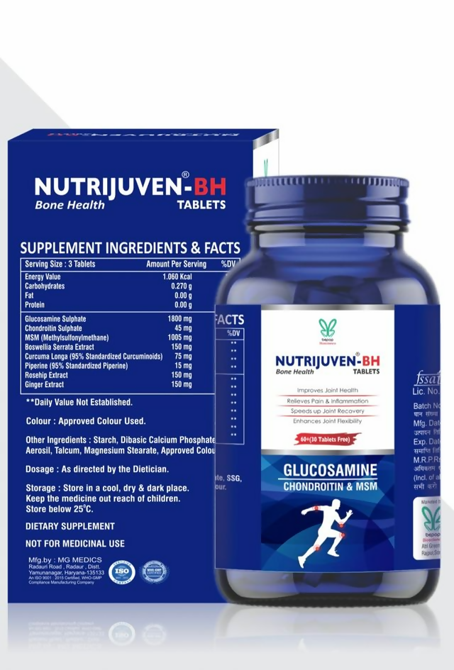 Nutrijuven - BH Bone Health Tablets | Grocsy