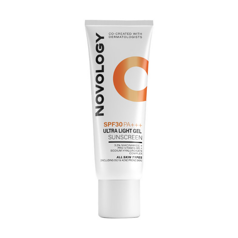 Novology SPF 30 PA+++ Ultra Light Gel Sunscreen | Grocsy