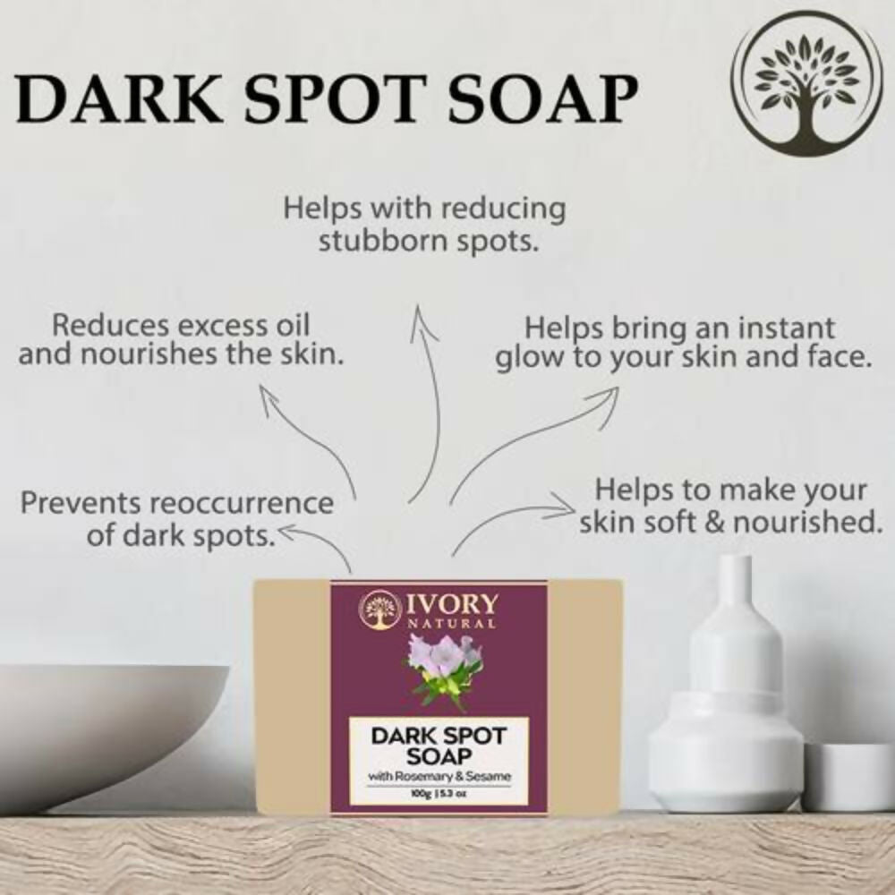Ivory Natural Dark Spot Soap - Even Toned Skin With Soft Rich Skin | Grocsy