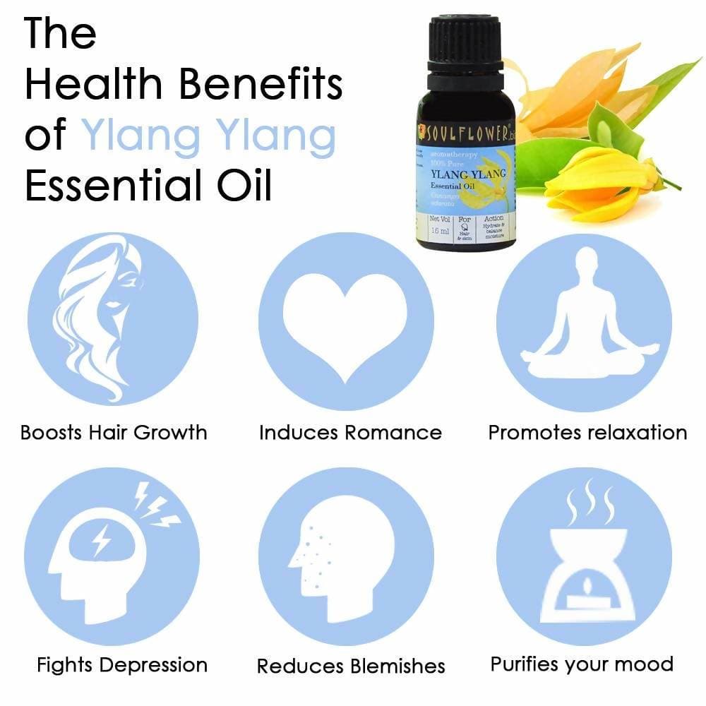 Soulflower Ylang Ylang Essential Oil | Grocsy