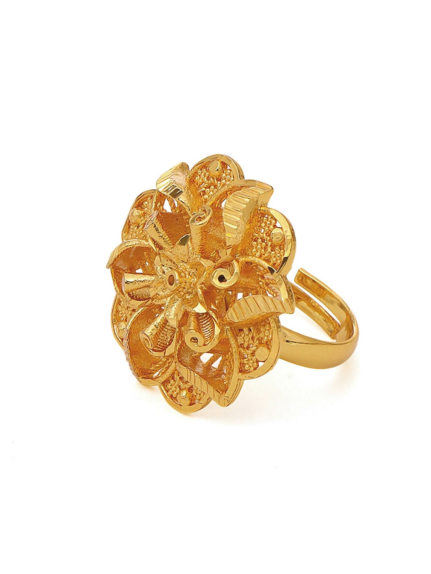 Ruby Raang Golden Ring | Grocsy