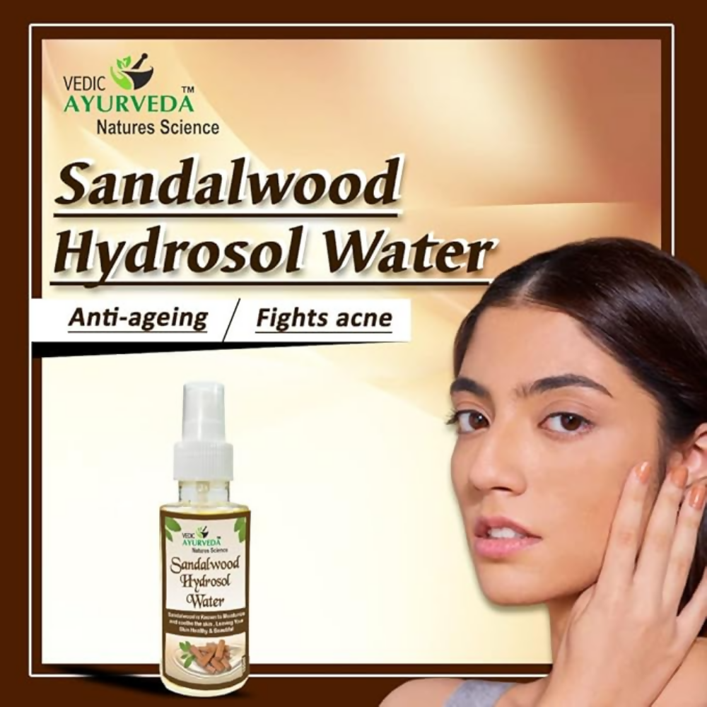 VedicAyurveda Sandalwood Hydrosol Water | Grocsy