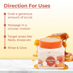 Pearlville Super Foods Collection Caramel Coffee Body Polish Scrub | Grocsy