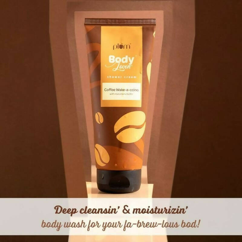Plum Bodylovin Coffee Wake-A-Ccino Shower Cream | Grocsy