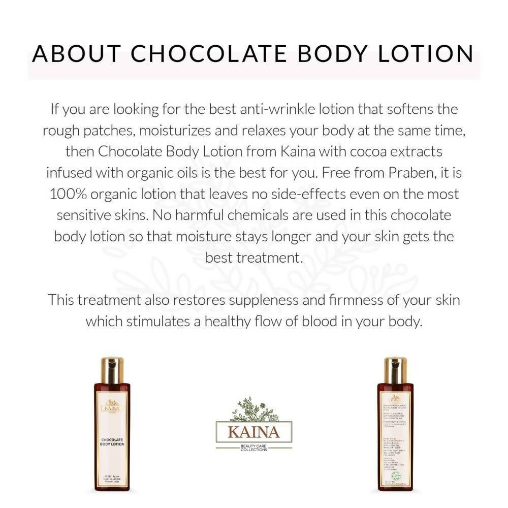 Kaina Chocolate Body Lotion | Grocsy