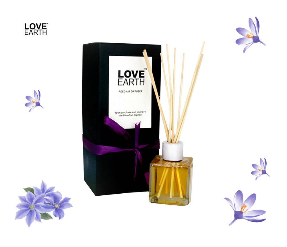 Love Earth Reed Diffuser - Lavender | Grocsy