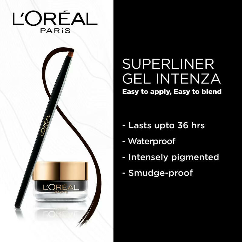 L'Oreal Paris Super Liner Gel Intenza 36H - Profound Black | Grocsy