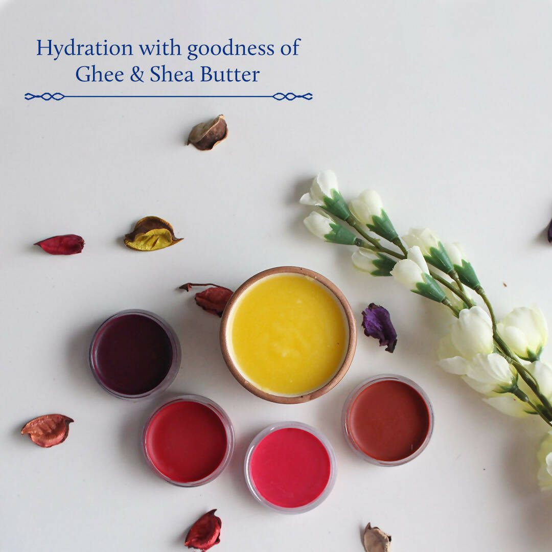 Blue Nectar Shubhr Beetroot Lip, Cheek & Eye Tint with Ghee & Almond Oil | Grocsy